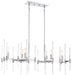 Minka-Lavery - 3096-77 - Six Light Island Pendant - Pillar - Chrome