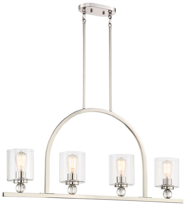 Minka-Lavery - 3074-613 - Four Light Island Pendant - Studio 5 - Polished Nickel