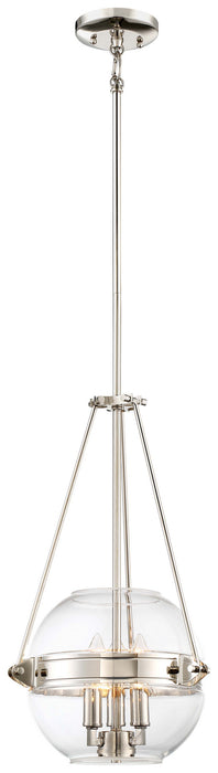 Minka-Lavery - 2290-613 - Three Light Pendant - Atrio - Polished Nickel