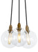 Visual Comfort Modern - GMBMP3C - Mini Pendants - 3 Light Cluster - Gambit