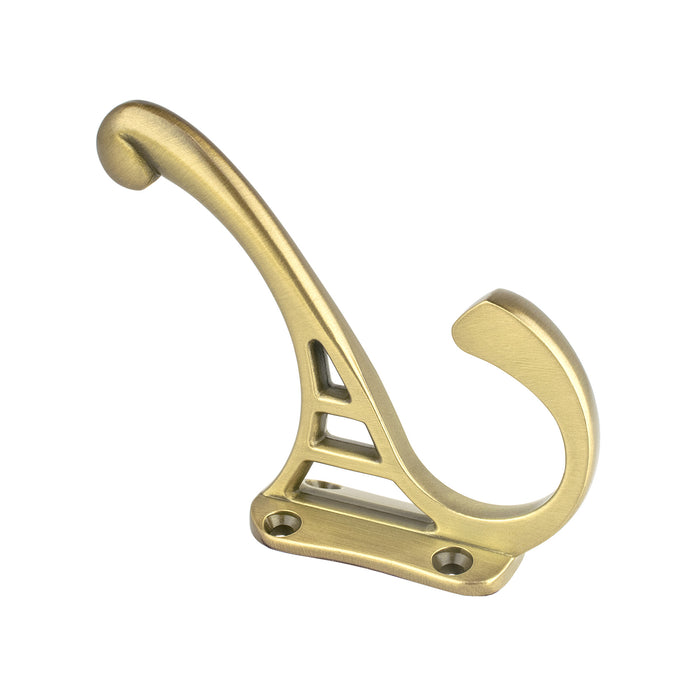 Prelude Modern Brushed Gold Coat Hook