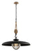 Troy Lighting - F4907 - One Light Pendant - Murphy - Vintage Iron With Rustic Wood