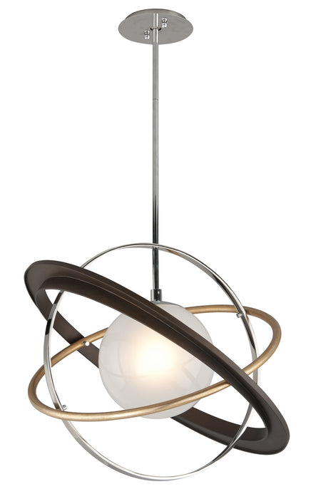 Troy Lighting - F5511 - One Light Pendant - Apogee - Two-Tone