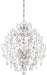 Minka-Lavery - 3157-77 - Six Light Chandelier - Isabella'S Crown - Chrome