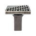 Roque Vintage Nickel Knob