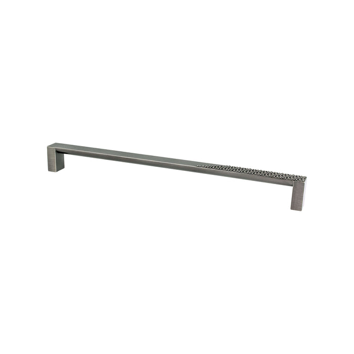 Roque 12 inch CC Vintage Nickel Appliance Pull