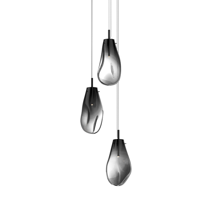 Sonneman - 2981.25K - LED Pendant - Liquid - Satin Black
