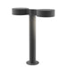 Sonneman - 7306.PC.PL.74-WL - LED Bollard - REALS - Textured Gray