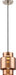 Nuvo Lighting - 62-889 - LED Mini Pendant - Del - Brushed Nickel