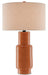 Currey and Company - 6000-0192 - One Light Table Lamp - Janeen - Orange