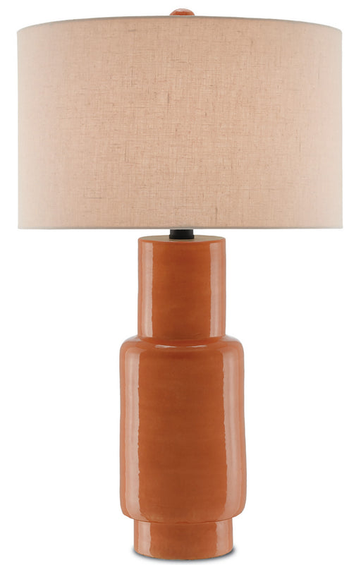 Currey and Company - 6000-0192 - One Light Table Lamp - Janeen - Orange