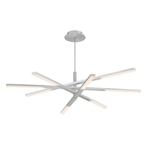 Modern Forms - PD-50748-AL - LED Chandelier - Stacked - Brushed Aluminum