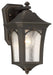 Minka-Lavery - 71211-143C - One Light Outdoor Wall Mount - Solida - Oil Rubbed Bronze W/ Gold High