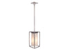 Avenue Lighting - HF9001-SLV - One Light Wall Sconce - Soho - Polished Nickel Silver Finish With Moon Rock Gem Nuggets