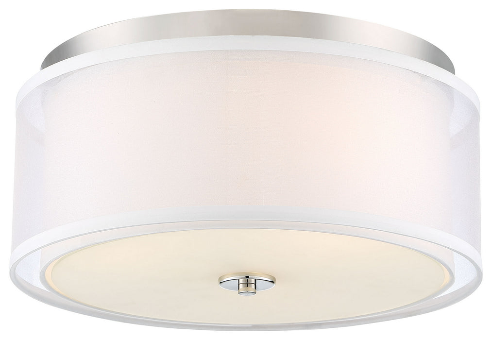 Minka-Lavery - 3078-613 - Three Light Flush Mount - Studio 5 - Polished Nickel