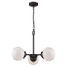 ELK Home - CN120321 - Three Light Chandelier - Beckett - Oil Rubbed Bronze