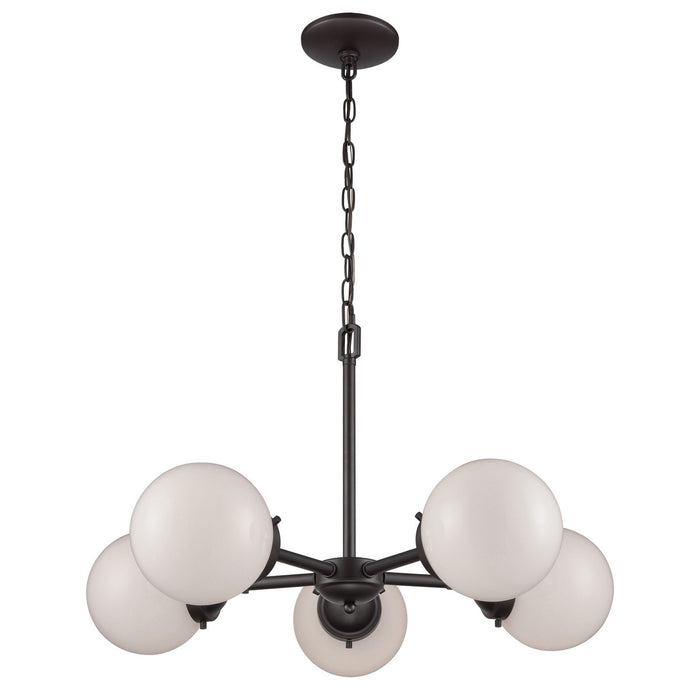 ELK Home - CN120521 - Five Light Chandelier - Beckett - Oil Rubbed Bronze