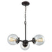 ELK Home - CN129321 - Three Light Chandelier - Beckett - Oil Rubbed Bronze