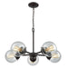 ELK Home - CN129521 - Five Light Chandelier - Beckett - Oil Rubbed Bronze