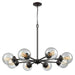 ELK Home - CN129821 - Eight Light Chandelier - Beckett - Oil Rubbed Bronze