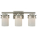 ELK Home - CN578312 - Three Light Vanity - Ravendale - Brushed Nickel