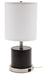 House of Troy - RU752-BLK - One Light Table Lamp - Rupert - Black With Satin Nickel Accents