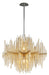 Corbett Lighting - 238-42-GL/SS - Two Light Chandelier - Theory - Gold Leaf W Polished Stainless