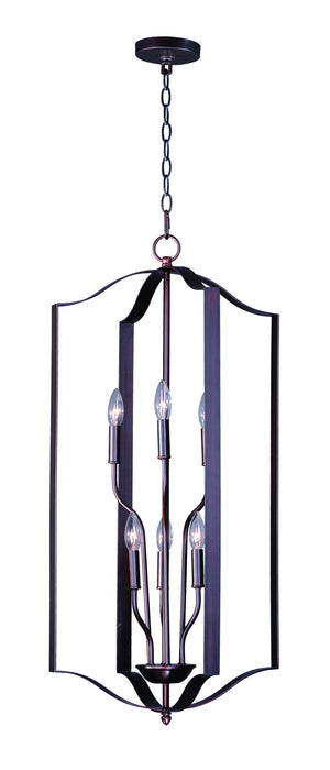 Maxim - 10038OI - Six Light Chandelier - Provident - Oil Rubbed Bronze