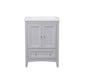 Elegant Lighting - VF-2002 - Single Bathroom Vanity Set - Saturn - Medium Grey