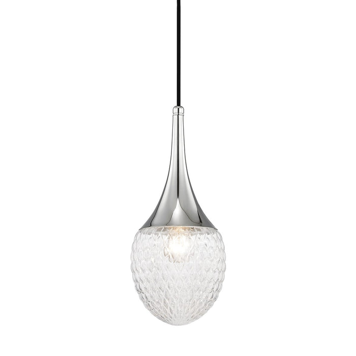 Mitzi - H114701A-PN - One Light Pendant - Bella - Polished Nickel