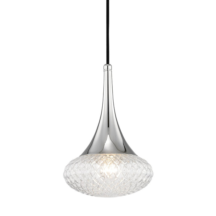 Mitzi - H114701C-PN - One Light Pendant - Bella - Polished Nickel