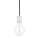 Mitzi - H120701-AGB - One Light Pendant - Asime - Aged Brass