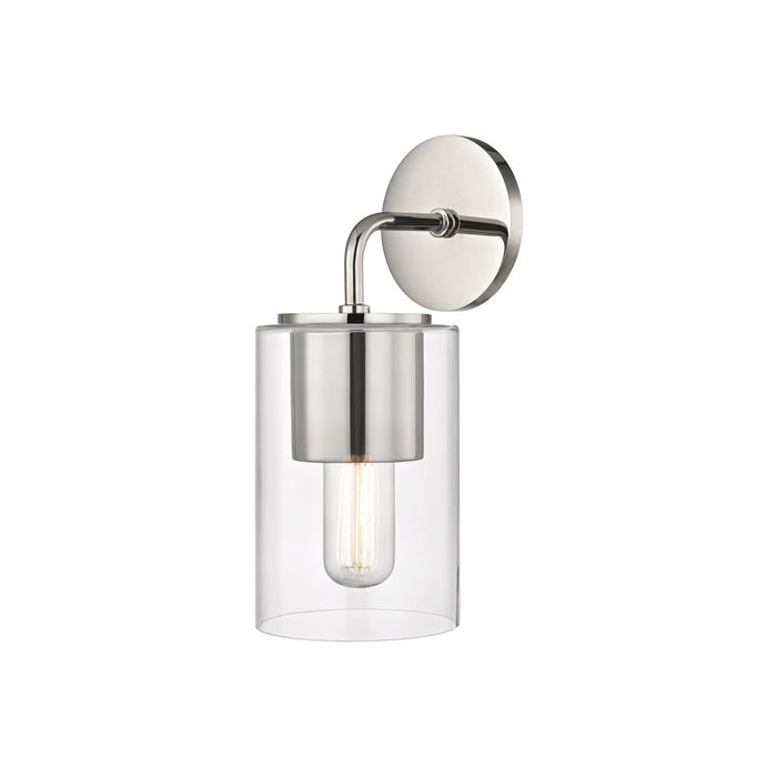 Mitzi - H135101-PN - One Light Wall Sconce - Lula - Polished Nickel