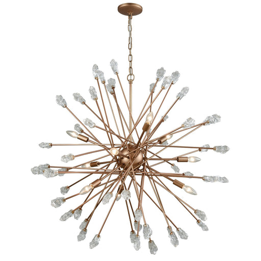 ELK Home - 11114/9 - Nine Light Chandelier - Serendipity - Matte Gold