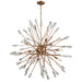 ELK Home - 11114/9 - Nine Light Chandelier - Serendipity - Matte Gold