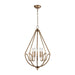 ELK Home - 12842/5 - Five Light Chandelier - Stanton - Matte Gold