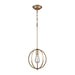 ELK Home - 12845/1 - One Light Mini Pendant - Stanton - Matte Gold