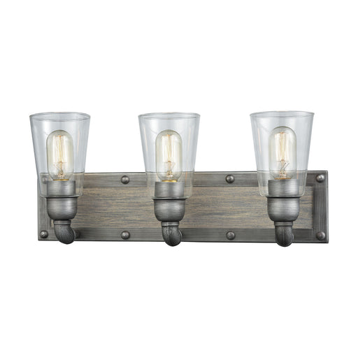 ELK Home - 14472/3 - Three Light Vanity - Platform - Weathered Zinc