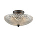 ELK Home - 16042/3 - Three Light Semi Flush Mount - Sweetwater - Oil Rubbed Bronze