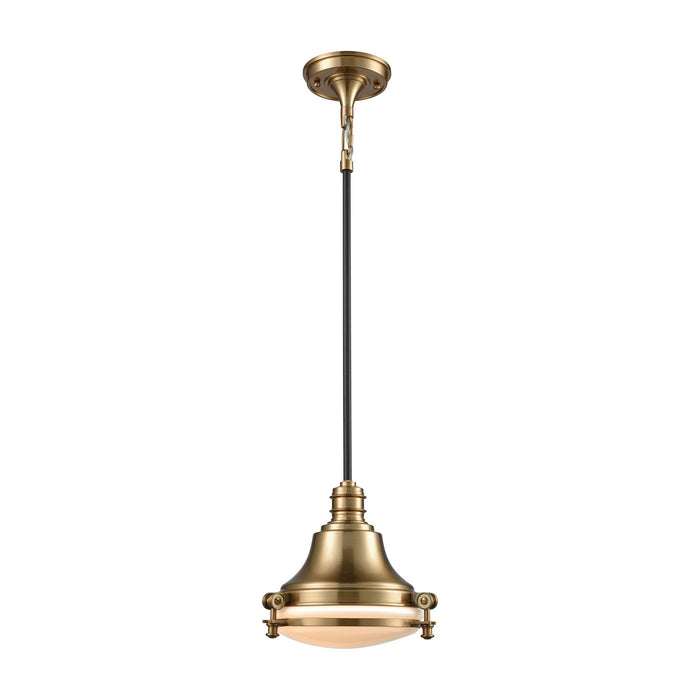 ELK Home - 16072/1 - One Light Mini Pendant - Riley - Satin Brass