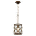 ELK Home - 31094/1 - One Light Mini Pendant - Armand - Weathered Bronze