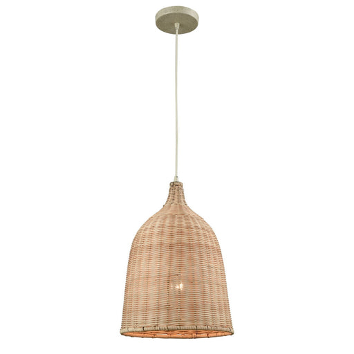 ELK Home - 31643/1 - One Light Mini Pendant - Pleasant Fields - Russet Beige