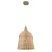 ELK Home - 31643/1 - One Light Mini Pendant - Pleasant Fields - Russet Beige