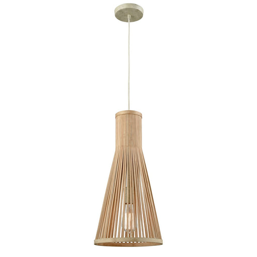 ELK Home - 31644/1 - One Light Mini Pendant - Pleasant Fields - Russet Beige