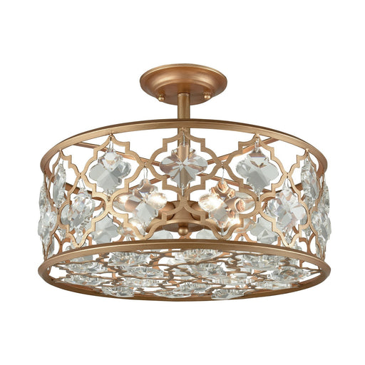 ELK Home - 32092/4 - Four Light Semi Flush Mount - Armand - Matte Gold