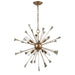 ELK Home - 33020/6 - Six Light Chandelier - Sprigny - Matte Gold