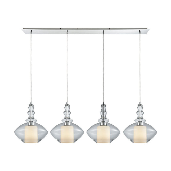 ELK Home - 56500/4LP - Four Light Pendant - Alora - Polished Chrome