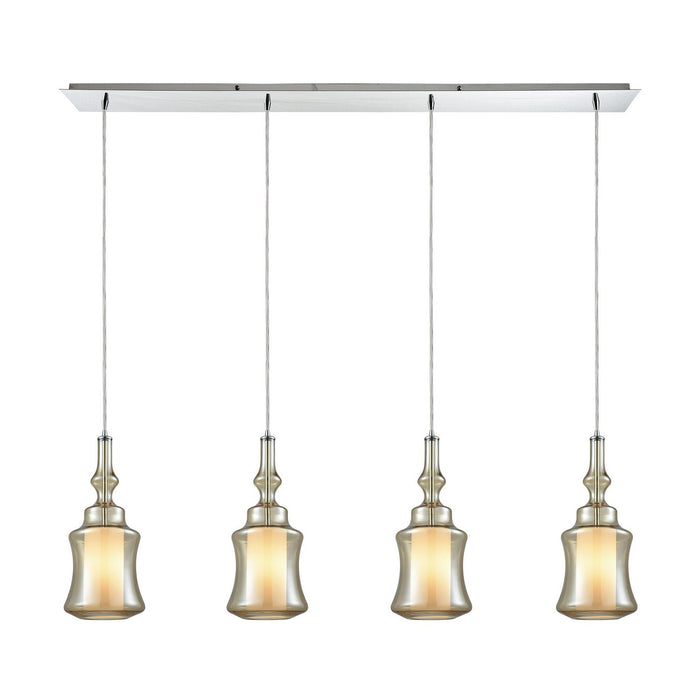 ELK Home - 56502/4LP - Four Light Pendant - Alora - Polished Chrome