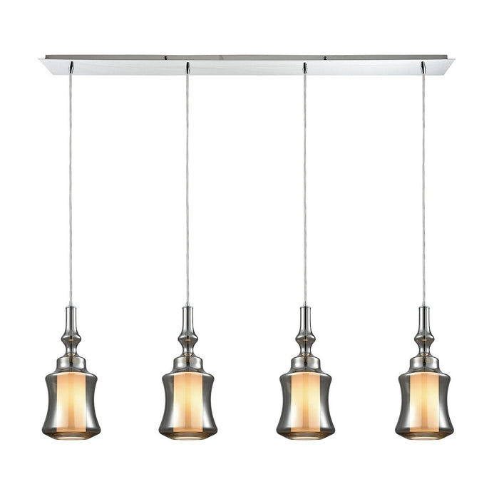 ELK Home - 56503/4LP - Four Light Pendant - Alora - Polished Chrome