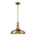 ELK Home - 57071/1 - One Light Pendant - Rutherford - Satin Brass